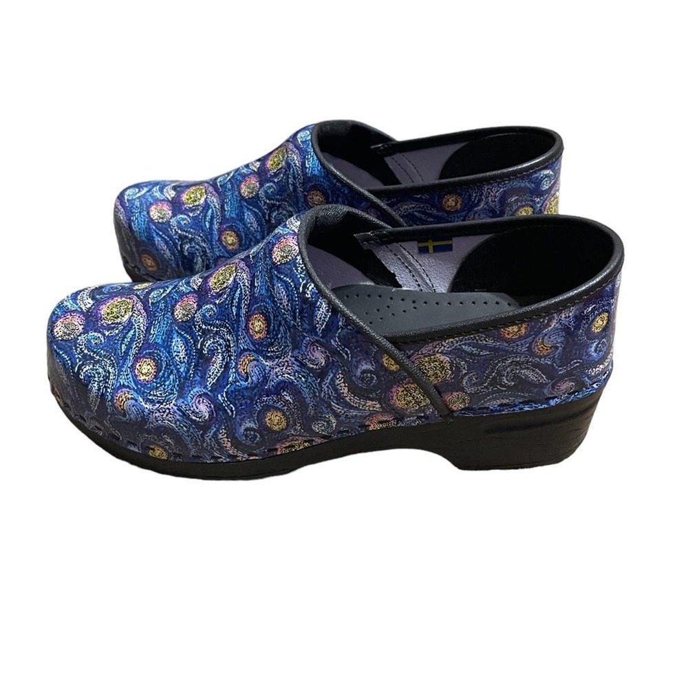 Bjork PROFESSIONAL Starry Leather Clogs Size 44 NEW